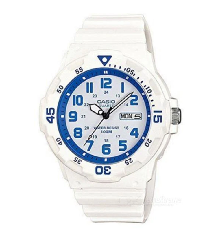 Casio Sports Blue & White Analogue