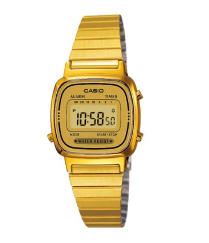 Casio Ladies Retro Classic Gold