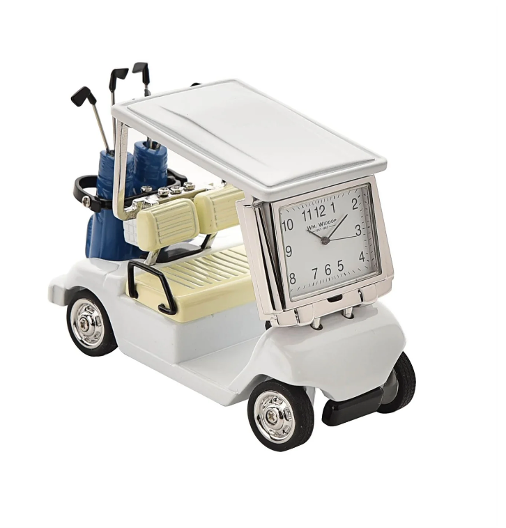 Golf Cart Miniature Clock