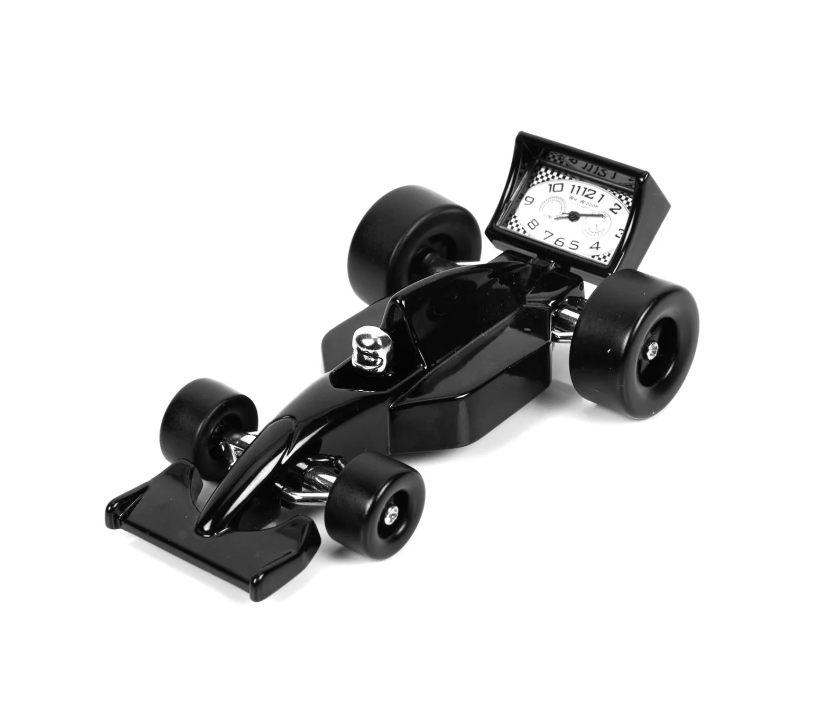 Racing Car Miniature Clock