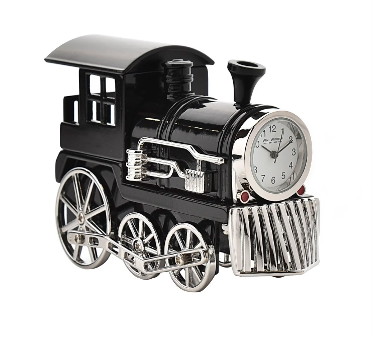 Steam Train Miniature Clock