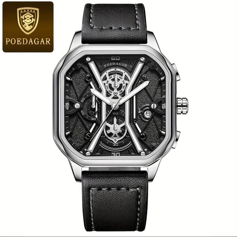 Poedegar Skeleton Chronograph