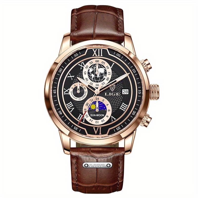 Lige Moonphase Chronograph