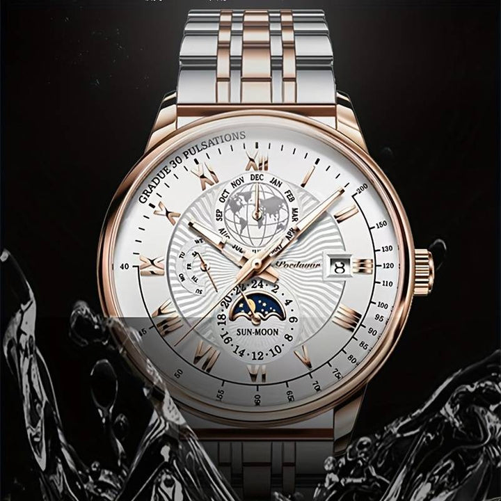 Poedegar Moonphase Chrono