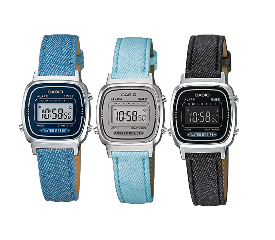 Casio Leather Strap Digital