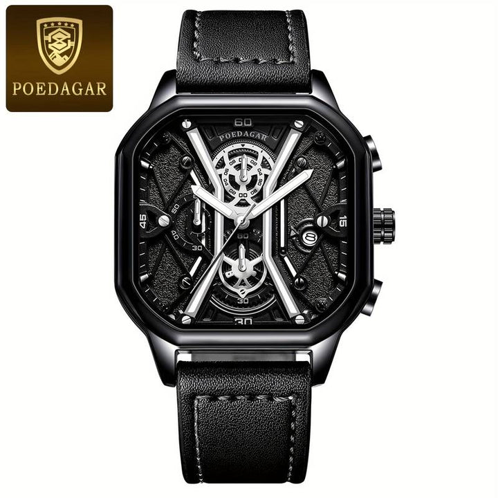 Poedegar Skeleton Chronograph