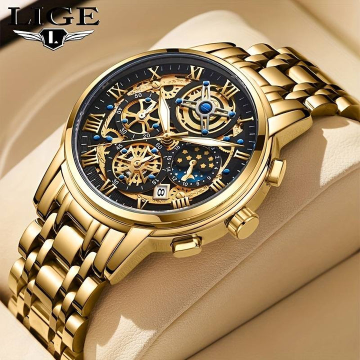 Lige Skeleton Moonphase