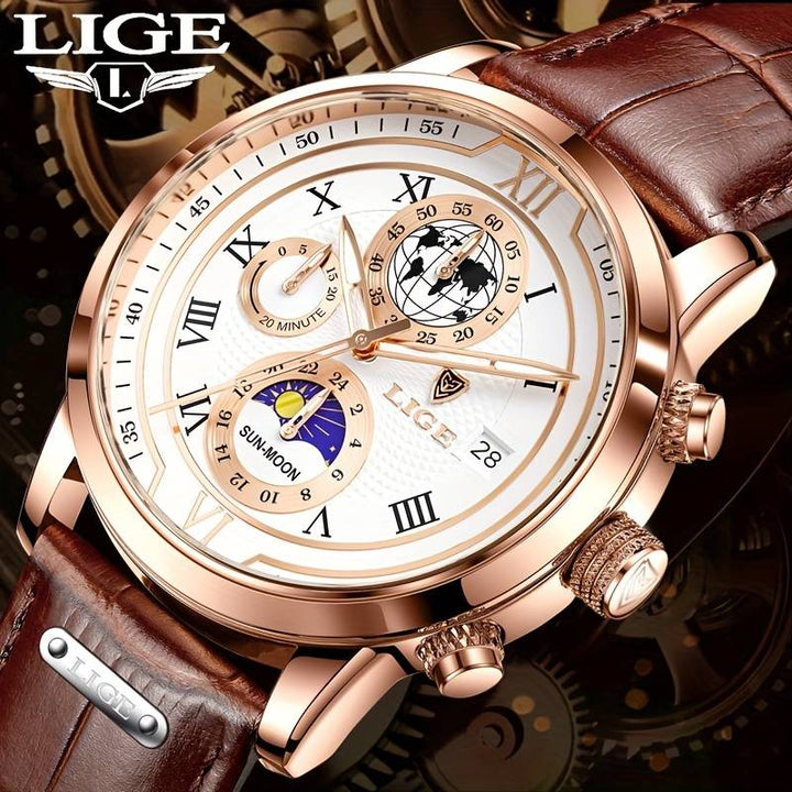 Lige Moonphase Chronograph