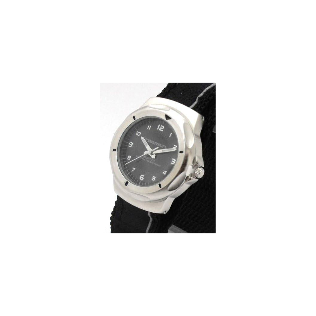 Terrain Children Boys Boardrider Sports Surf Velcro Strap Rotating Bezel Watch TV-1313B - CLEARANCE NEEDS RE-BATTERY