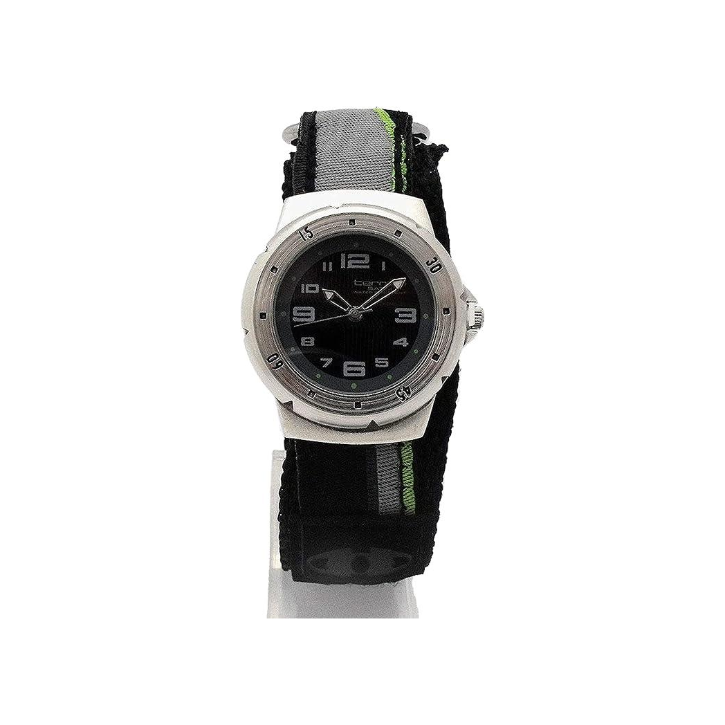 Terrain Children Boys Boardrider Sports Surf Velcro Strap Rotating Bezel Watch TV-1313B - CLEARANCE NEEDS RE-BATTERY